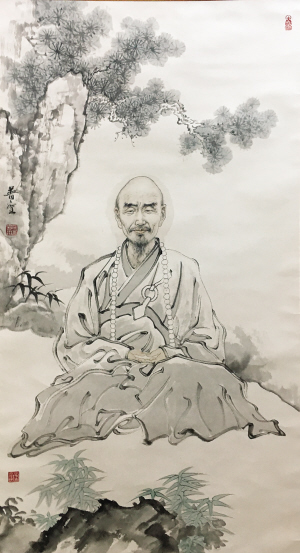 
“中国佛教文化书画展”于7月25日在北京民族文化宫展览馆展出