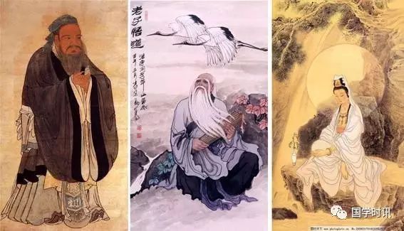 中国式的传统儒家、道家、佛家理想生活的精神内核